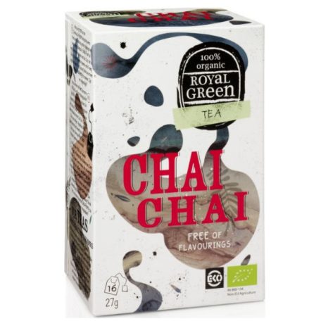 Royal Green Chai chai bio tea 16 filter