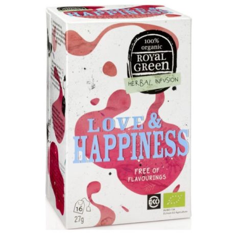 Royal Green Love & Happiness bio tea 16 filter