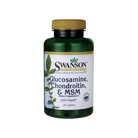 Swanson Glükozamin kondroitin és MSM tabletta 120db