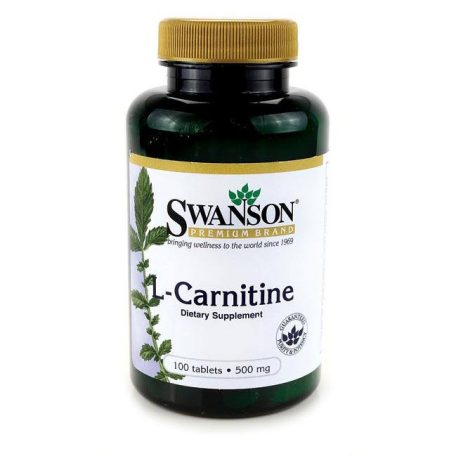 Swanson L-Carnitine 500 mg tabletta 100db
