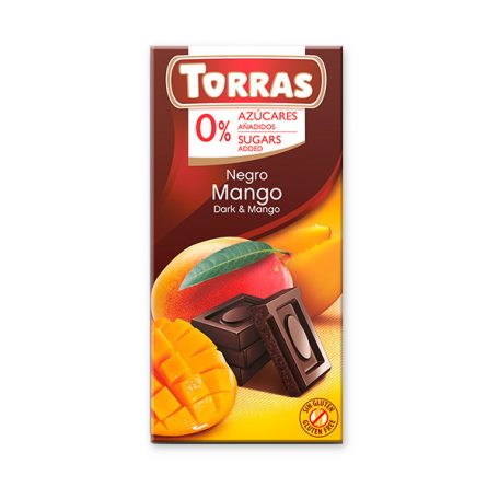 Torras étcsokoládé mangós 75g