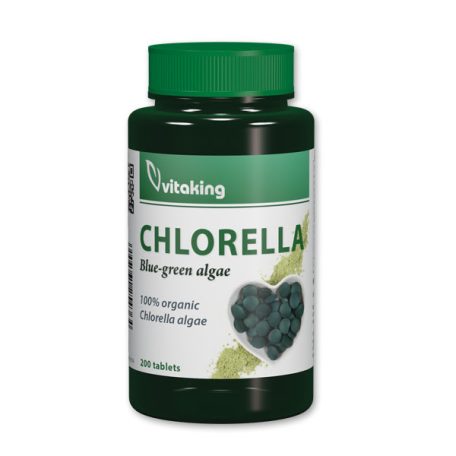 Vitaking Chlorella alga tabletta 200db