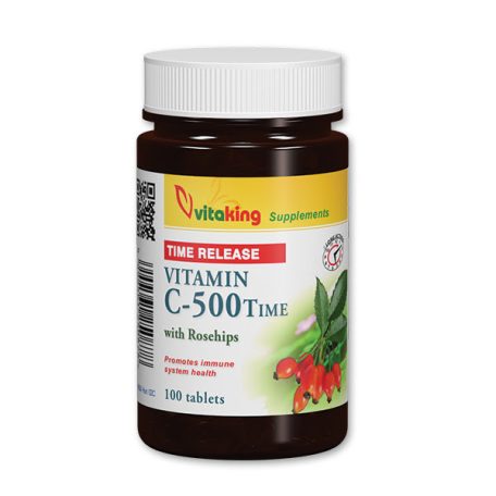Vitaking TR C-vitamin csipkebogyóval 500mg tabletta 100db