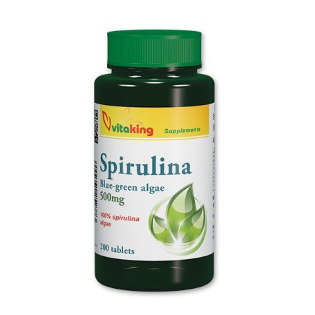 Vitaking Spirulina 500mg tabletta 200db