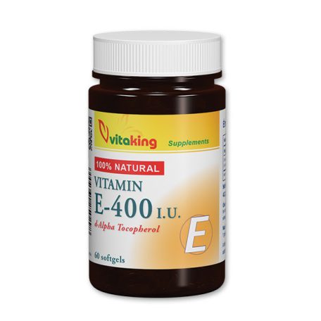 Vitaking E-vitamin 400NE lágyzselatin kapszula 60db