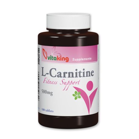 Vitaking L-Carnitine 500mg tabletta 100db