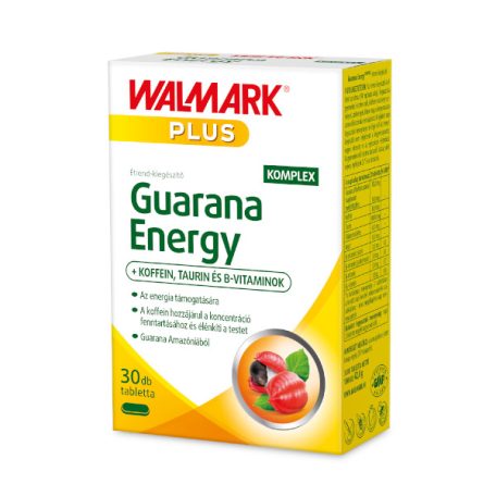 Walmark Plus Guarana Energy komplex tabletta 30db