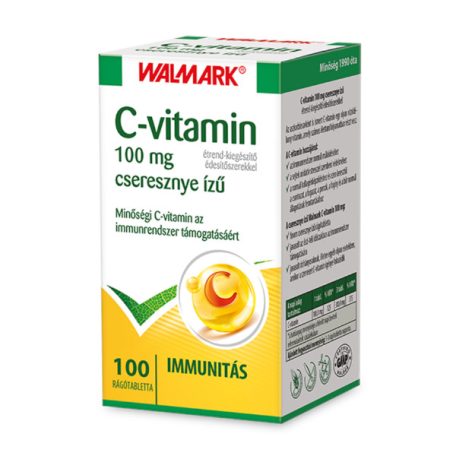 Walmark C-vitamin 100mg rágótabletta 100db cseresznye ízű