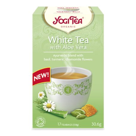 YOGI TEA® Fehér - aloe verával 17 filter - BIO