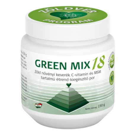 Zöldvér Green Mix 18 étrend-kiegészítő por 150g