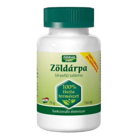 Zöldvér Zöldárpa (100%) tabletta 150db